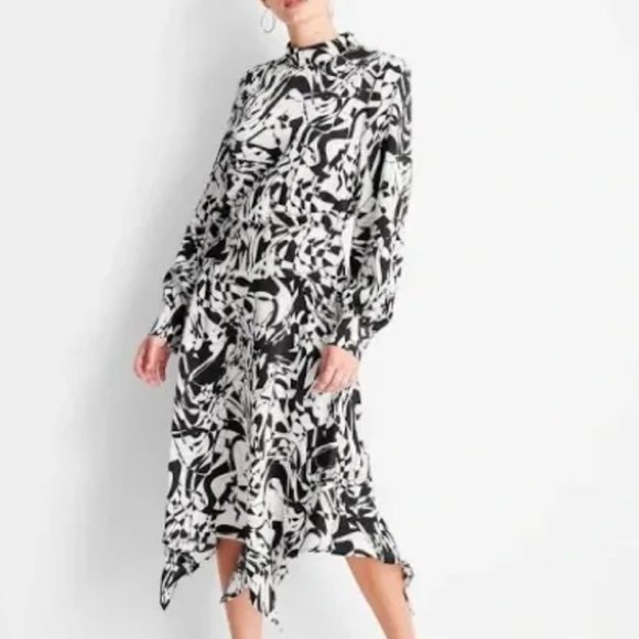 Future Collective Kahlana Barfield Brown’s Dress NWT - Picture 1 of 8